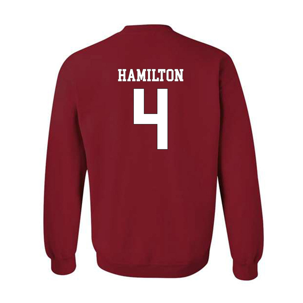 Troy - NCAA Women's Soccer : Imani Hamilton - Generic Shersey Crewneck Sweatshirt-1