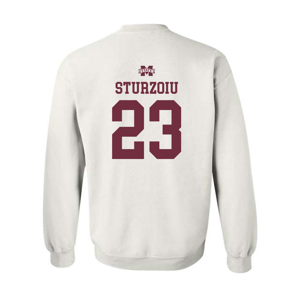 Mississippi State - NCAA Women's Volleyball : Ashley Sturzoiu - Replica Shersey Crewneck Sweatshirt-1
