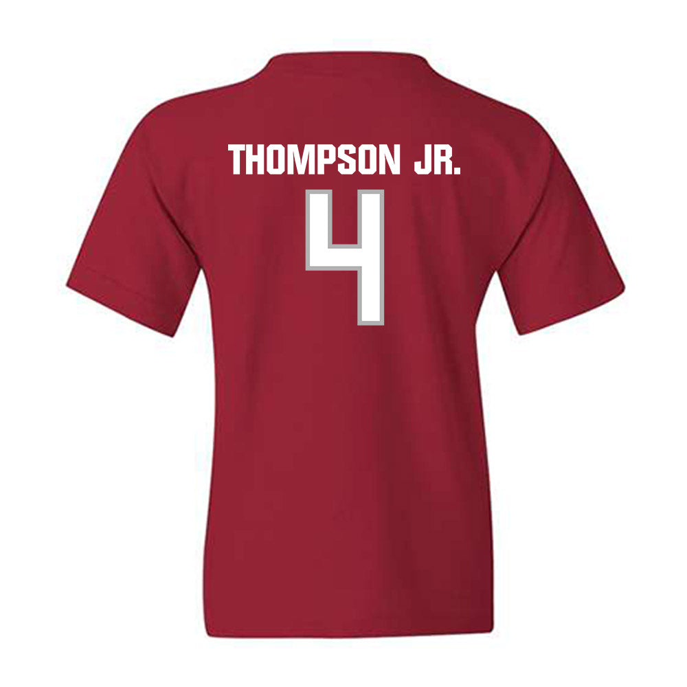 Troy - NCAA Football : TJ Thompson Jr. - Classic Shersey Youth T-Shirt-1
