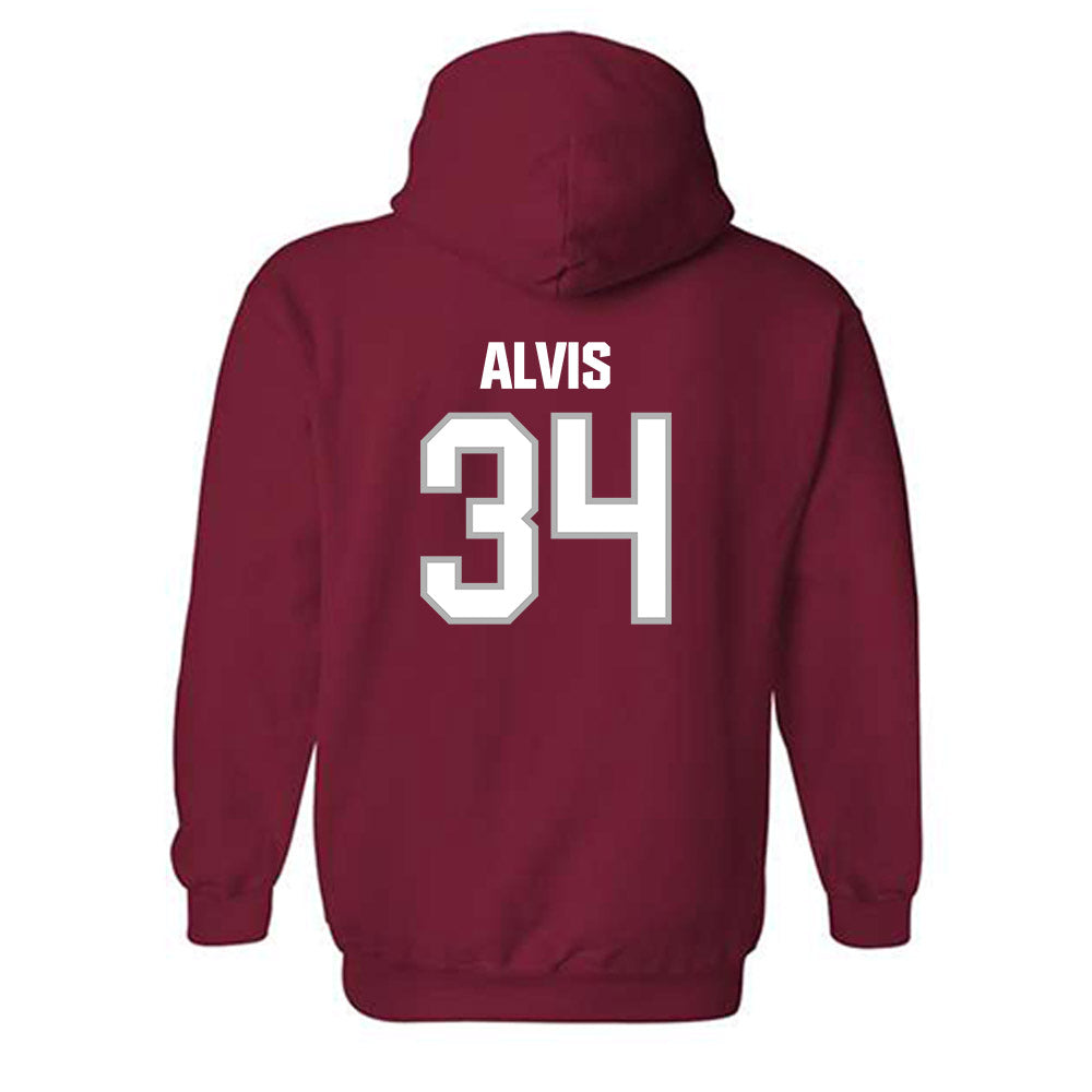 Troy - NCAA Football : Jeremiah Alvis - Classic Shersey Hooded Sweatshirt-1