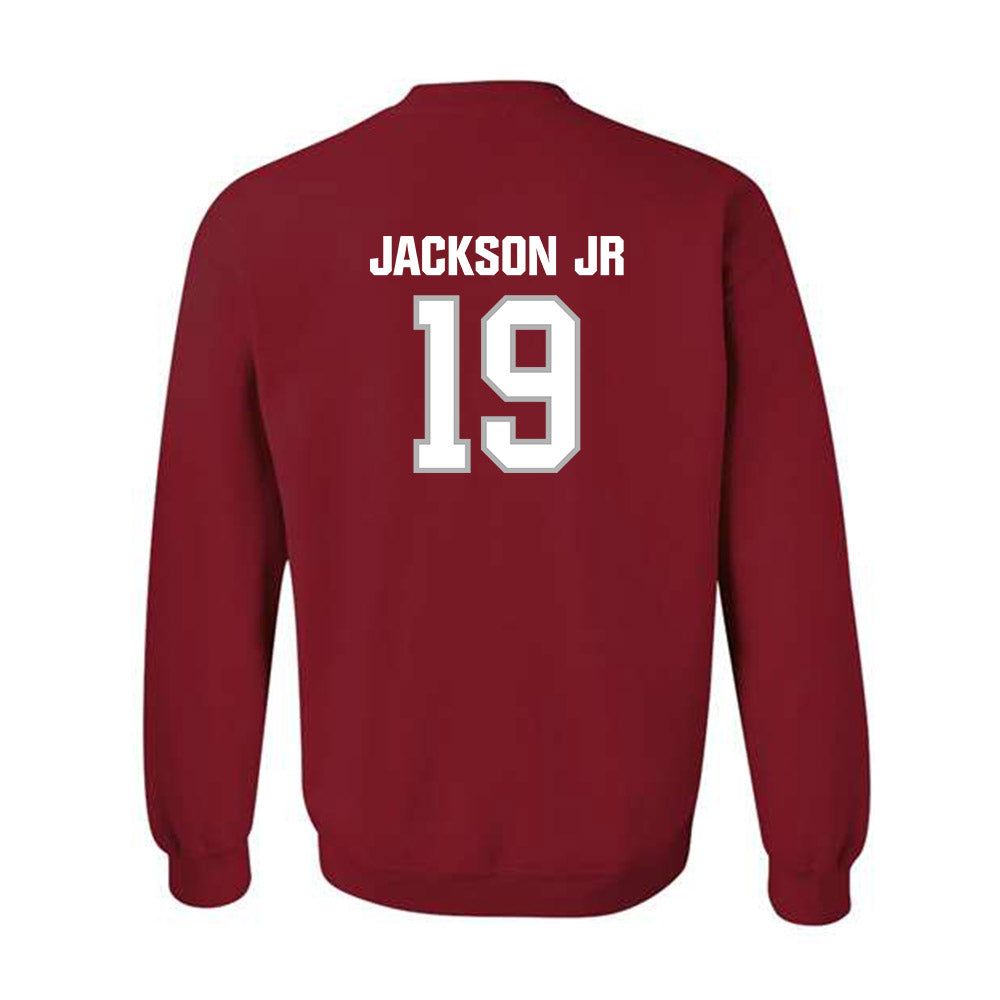 Troy - NCAA Football : Deairich Jackson Jr - Classic Shersey Crewneck Sweatshirt-1