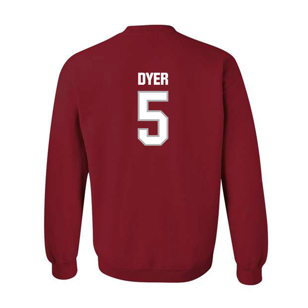 Troy - NCAA Women's Basketball : Xaviera Dyer - Classic Shersey Crewneck Sweatshirt-1