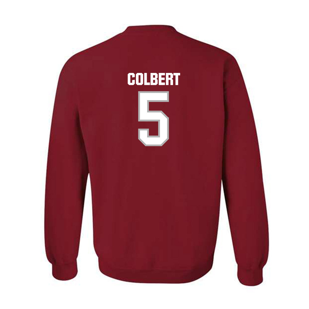 Troy - NCAA Men's Basketball : Javen Colbert - Classic Shersey Crewneck Sweatshirt-1