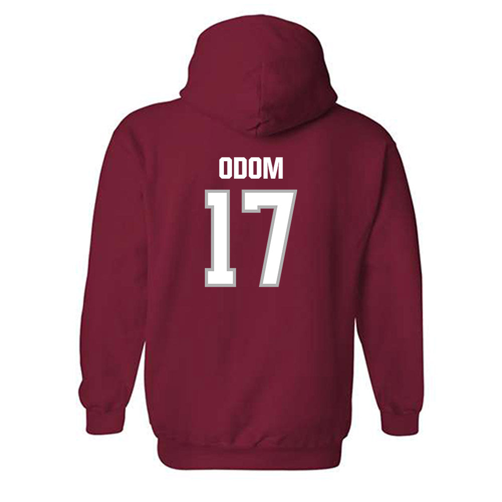 Troy - NCAA Football : Marlin Odom - Classic Shersey Hooded Sweatshirt-1