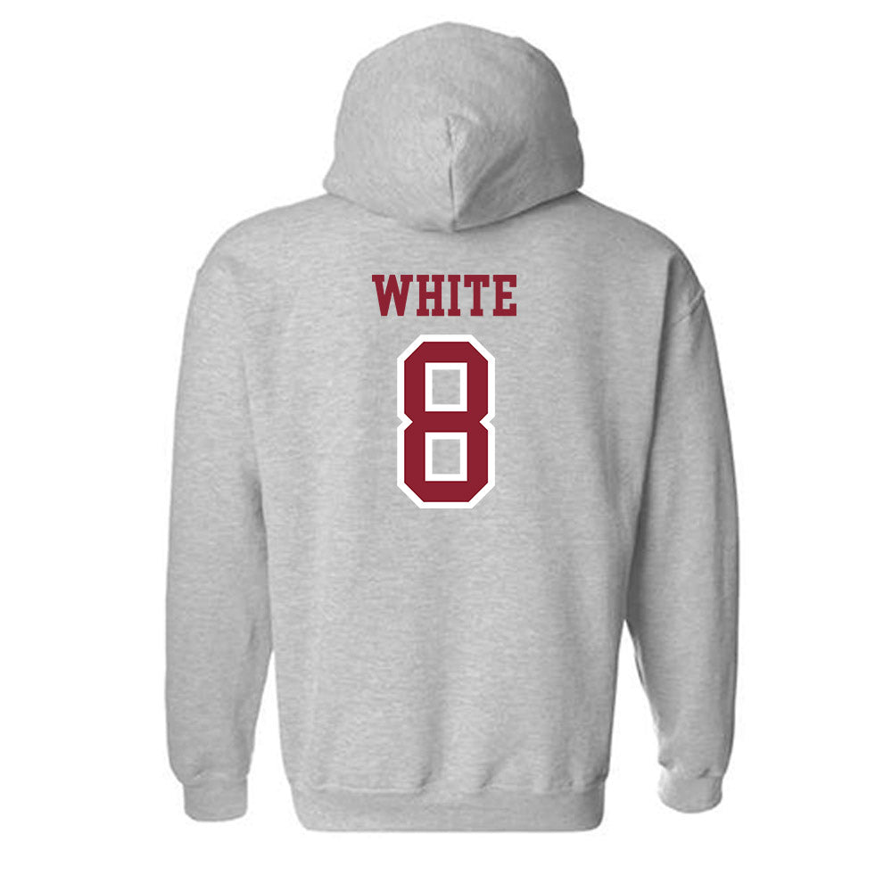 Troy - NCAA Football : jaquez white - Generic Shersey Hooded Sweatshirt-1