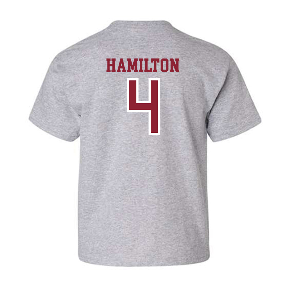 Troy - NCAA Women's Soccer : Imani Hamilton - Generic Shersey Youth T-Shirt-1