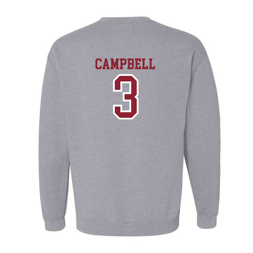 Troy - NCAA Men's Basketball : Cooper Campbell - Generic Shersey Crewneck Sweatshirt-1