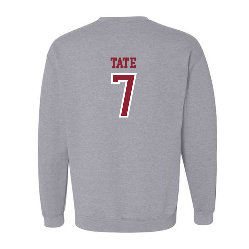 Troy - NCAA Football : Kristian Tate - Generic Shersey Crewneck Sweatshirt-1