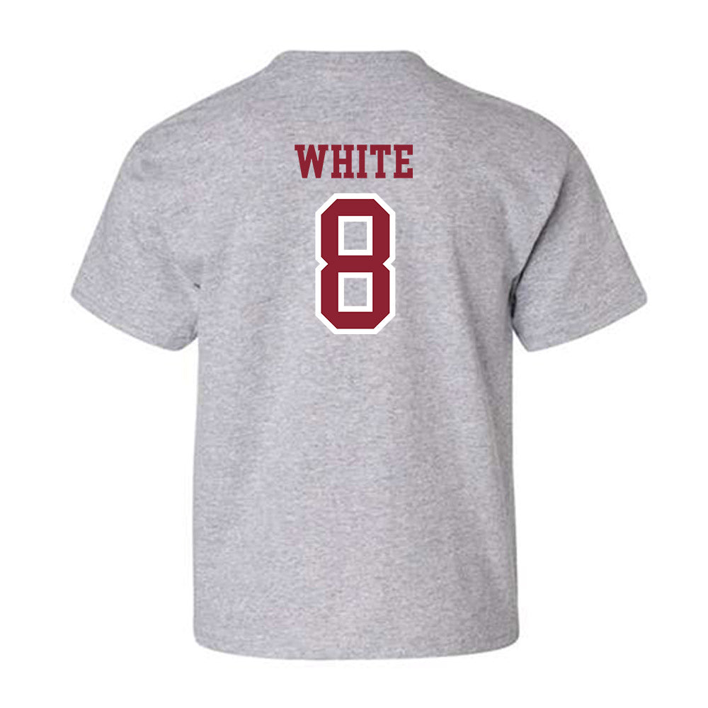 Troy - NCAA Football : jaquez white - Generic Shersey Youth T-Shirt-1
