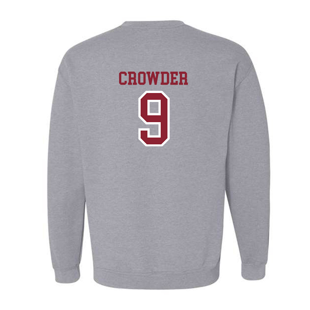 Troy - NCAA Football : William Crowder - Generic Shersey Crewneck Sweatshirt