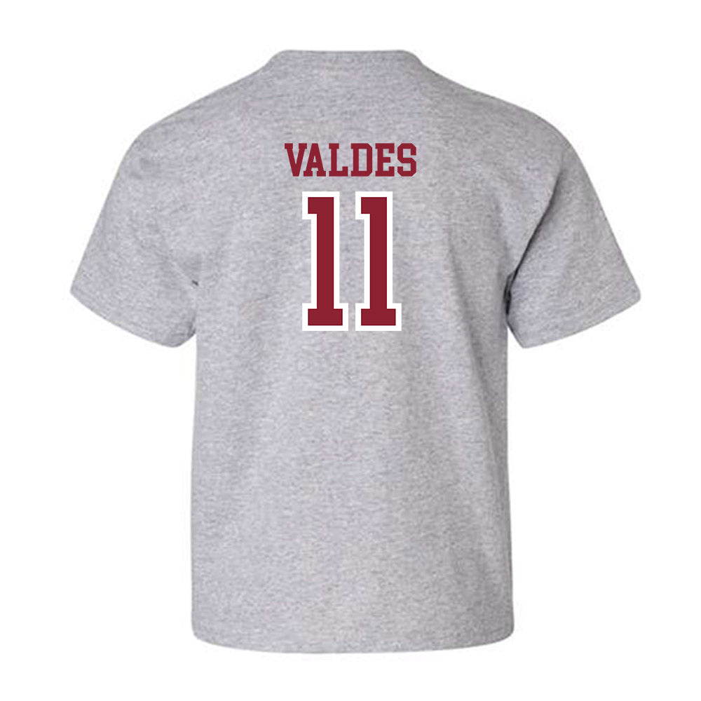 Troy - NCAA Men's Basketball : Victor Valdes - Generic Shersey Youth T-Shirt-1