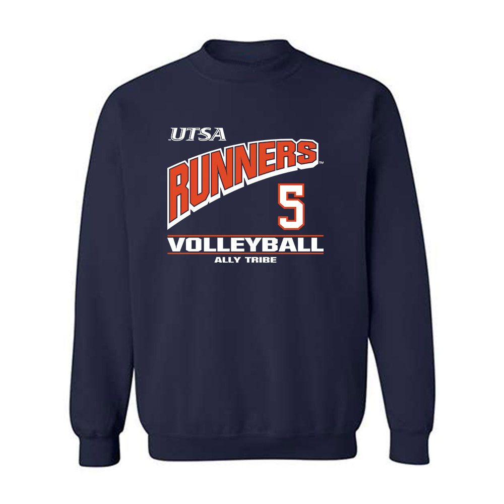 UTSA - NCAA Women's Volleyball : Ally Tribe - Classic Fashion Shersey Crewneck Sweatshirt