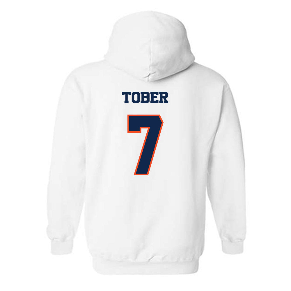 Virginia - NCAA Softball : Hannah Tober - Classic Shersey Hooded Sweatshirt-1