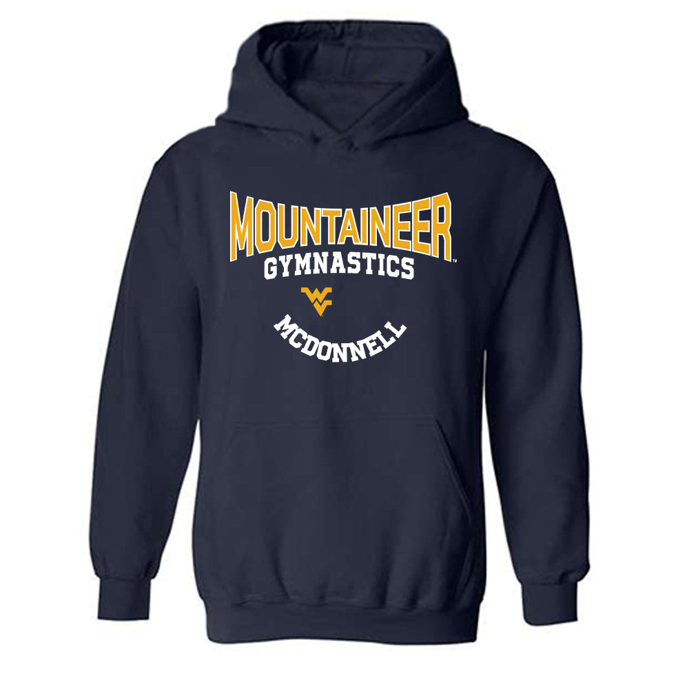 West Virginia - NCAA Women's Gymnastics : Jayden McDonnell - Hooded Sweatshirt Classic Fashion Shersey