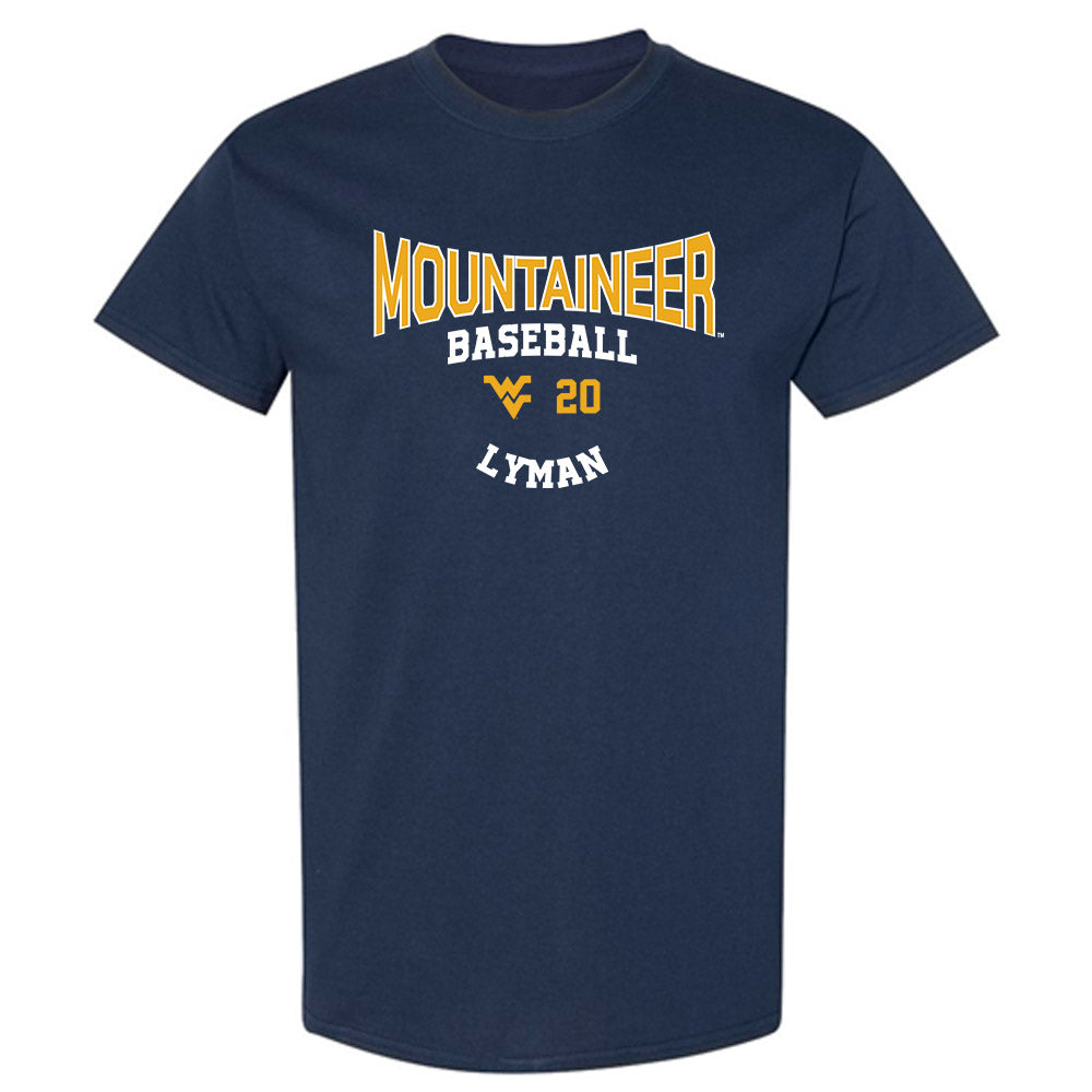 West Virginia - NCAA Baseball : Luke Lyman - Classic Fashion Shersey T-Shirt-0