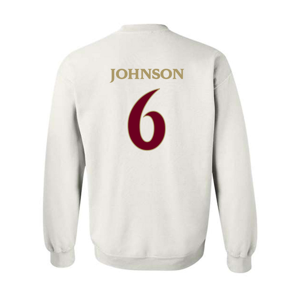 Elon - NCAA Women's Volleyball : Kyla Johnson - Classic Fashion Shersey Crewneck Sweatshirt