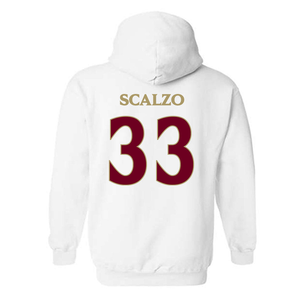 Elon - NCAA Women's Lacrosse : Lizzie Scalzo - Classic Fashion Shersey Hooded Sweatshirt-1