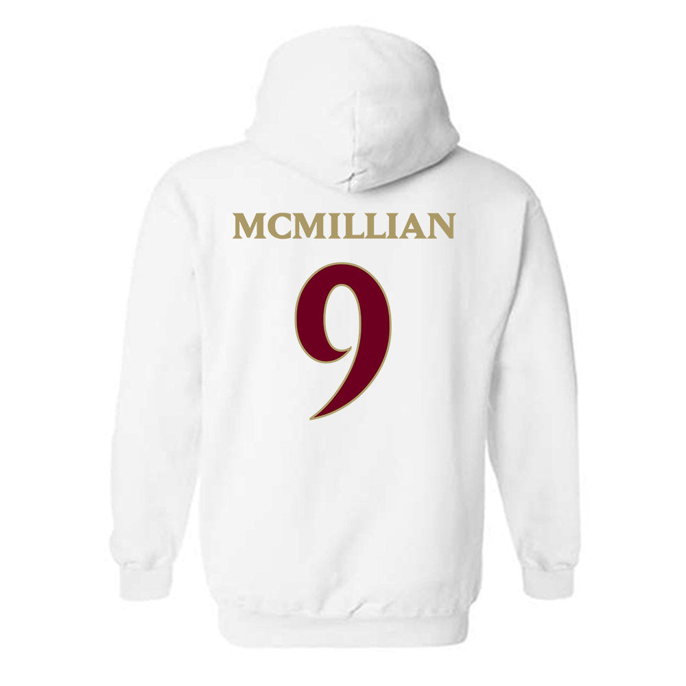 Elon - NCAA Football : Kenaz McMillian - Classic Fashion Shersey Hooded Sweatshirt-1