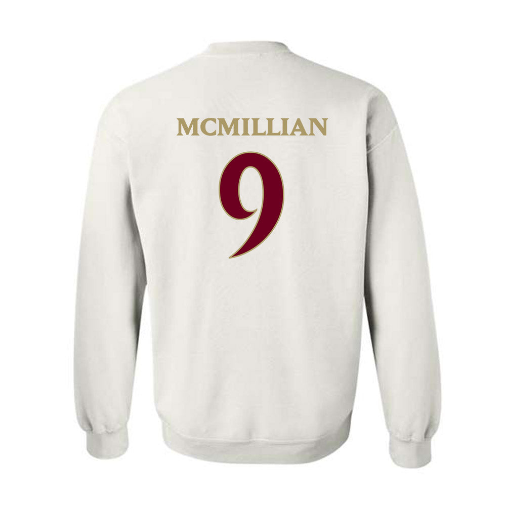 Elon - NCAA Football : Kenaz McMillian - Classic Fashion Shersey Crewneck Sweatshirt-1