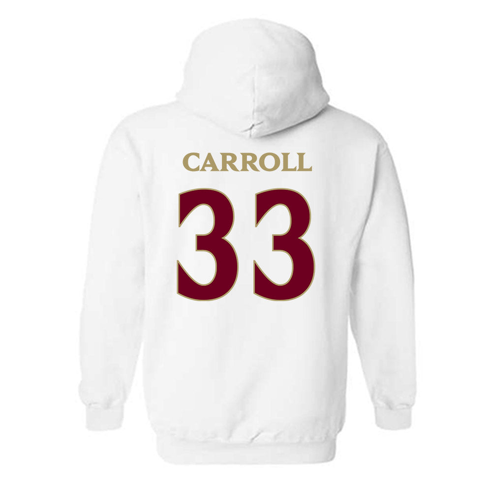 Elon - NCAA Football : Brodie Carroll - Classic Fashion Shersey Hooded Sweatshirt-1