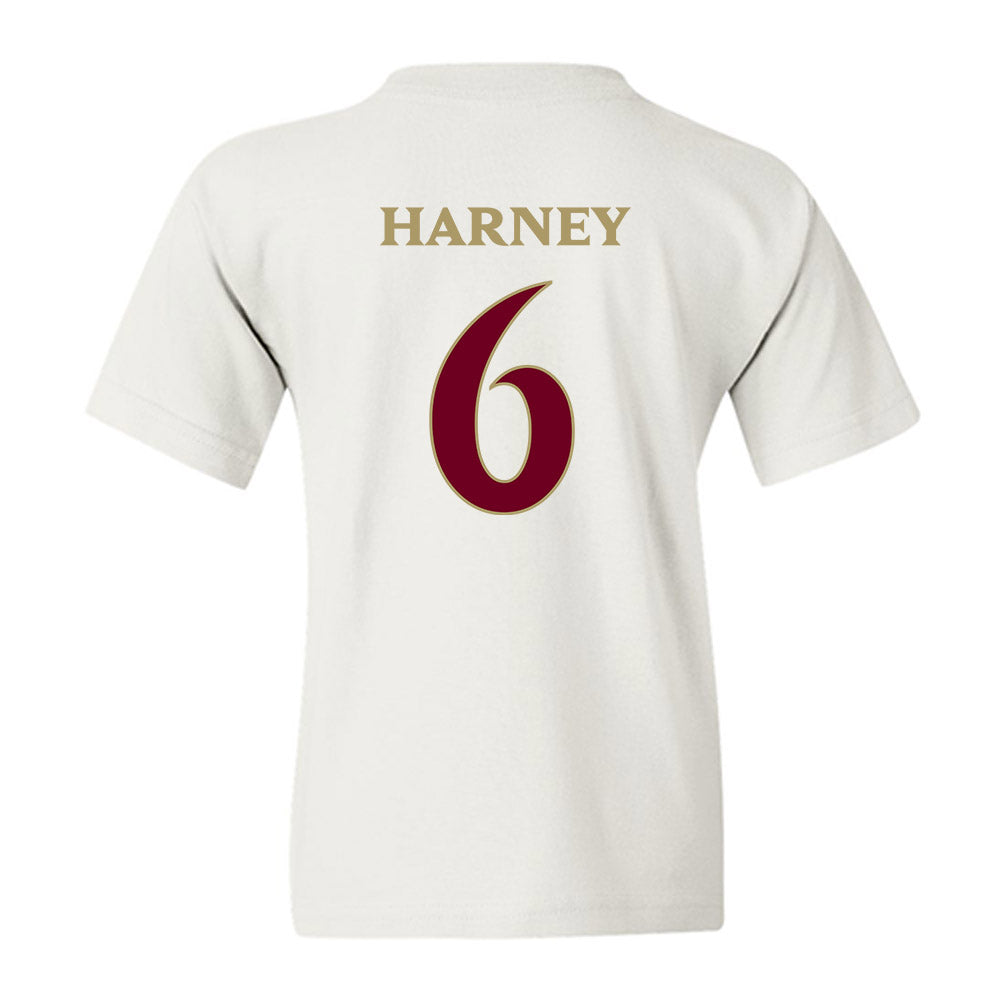 Elon - NCAA Football : Tyquan Harney - Classic Fashion Shersey Youth T-Shirt-1