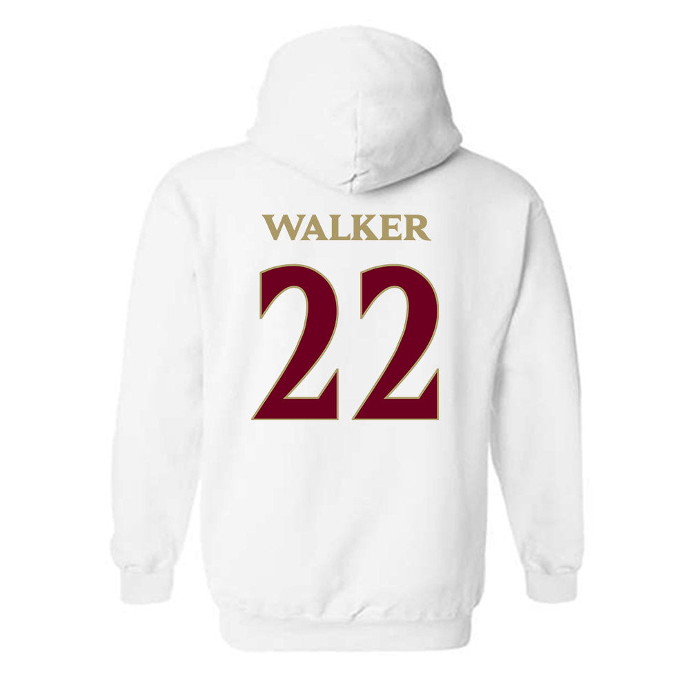 Elon - NCAA Women's Basketball : Tyana Walker - Classic Fashion Shersey Hooded Sweatshirt-1
