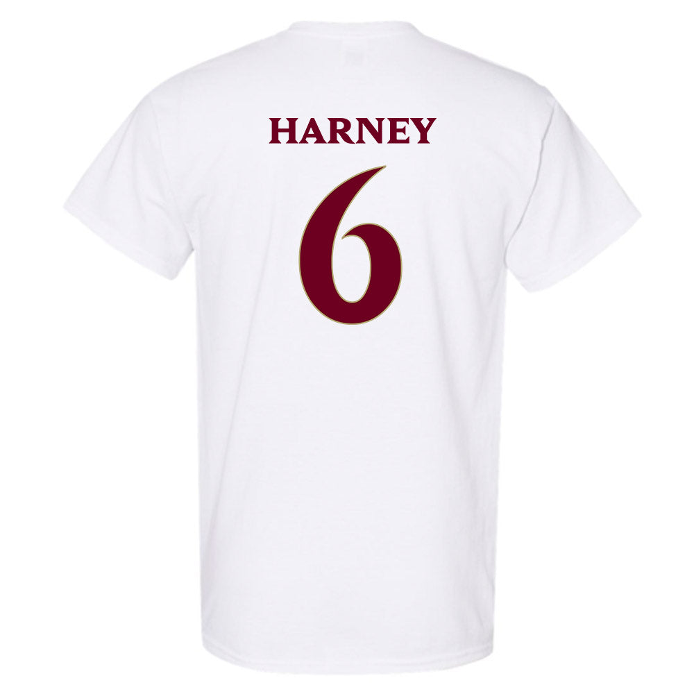 Elon - NCAA Football : Tyquan Harney - Classic Fashion Shersey T-Shirt-1