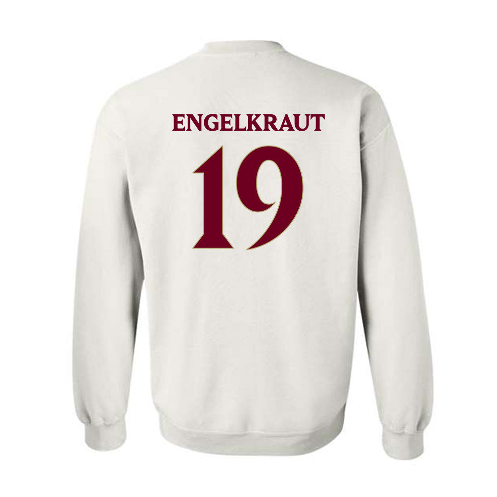Elon - NCAA Women's Lacrosse : Maddie Engelkraut - Classic Fashion Shersey Crewneck Sweatshirt-1