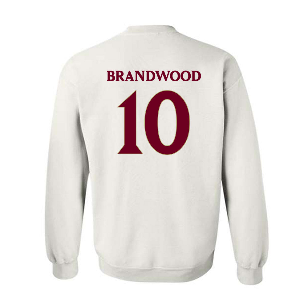 Elon - NCAA Football : Gavin Brandwood - Classic Fashion Shersey Crewneck Sweatshirt-1