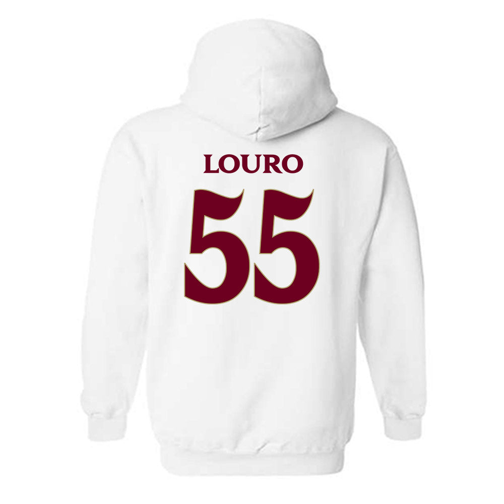 Elon - NCAA Football : Jake Louro - Classic Fashion Shersey Hooded Sweatshirt-1