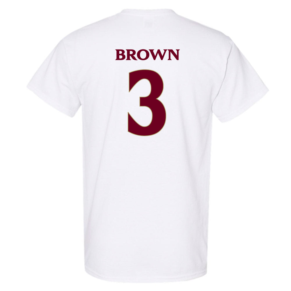 Elon - NCAA Football : Kahmari Brown - Classic Fashion Shersey T-Shirt-1