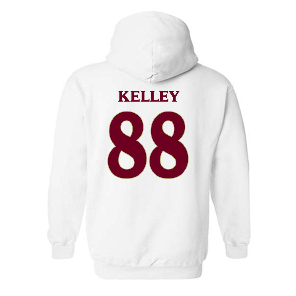 Elon - NCAA Football : Owen Kelley - Classic Fashion Shersey Hooded Sweatshirt-1
