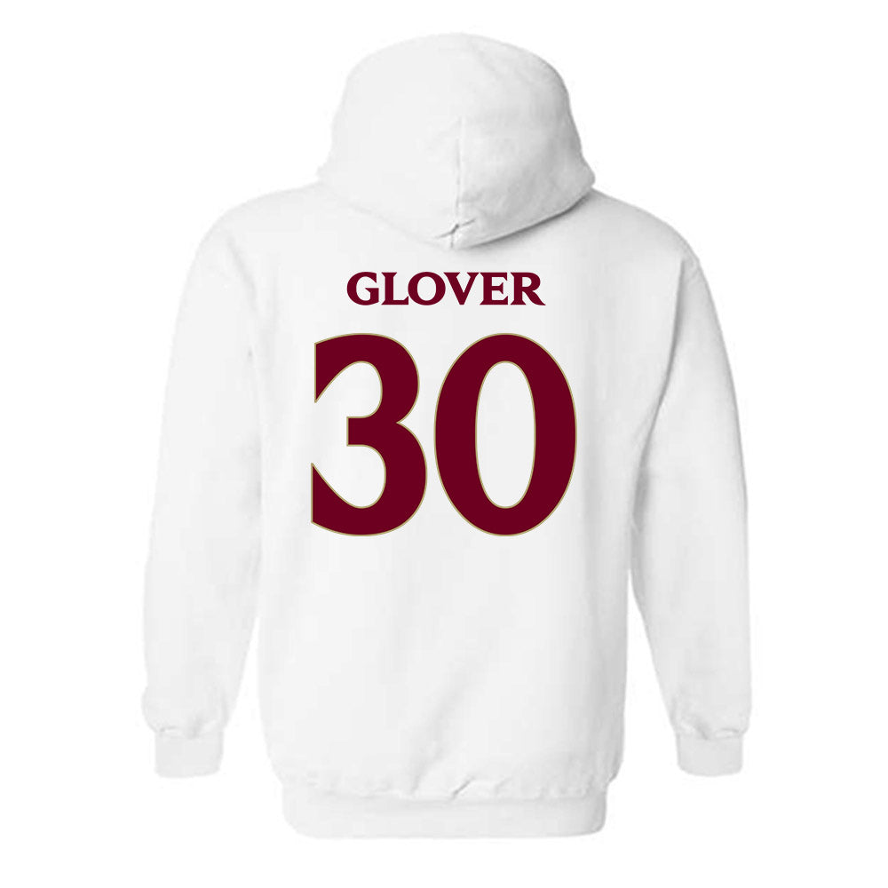 Elon - NCAA Football : Jordan Glover - Classic Fashion Shersey Hooded Sweatshirt-1