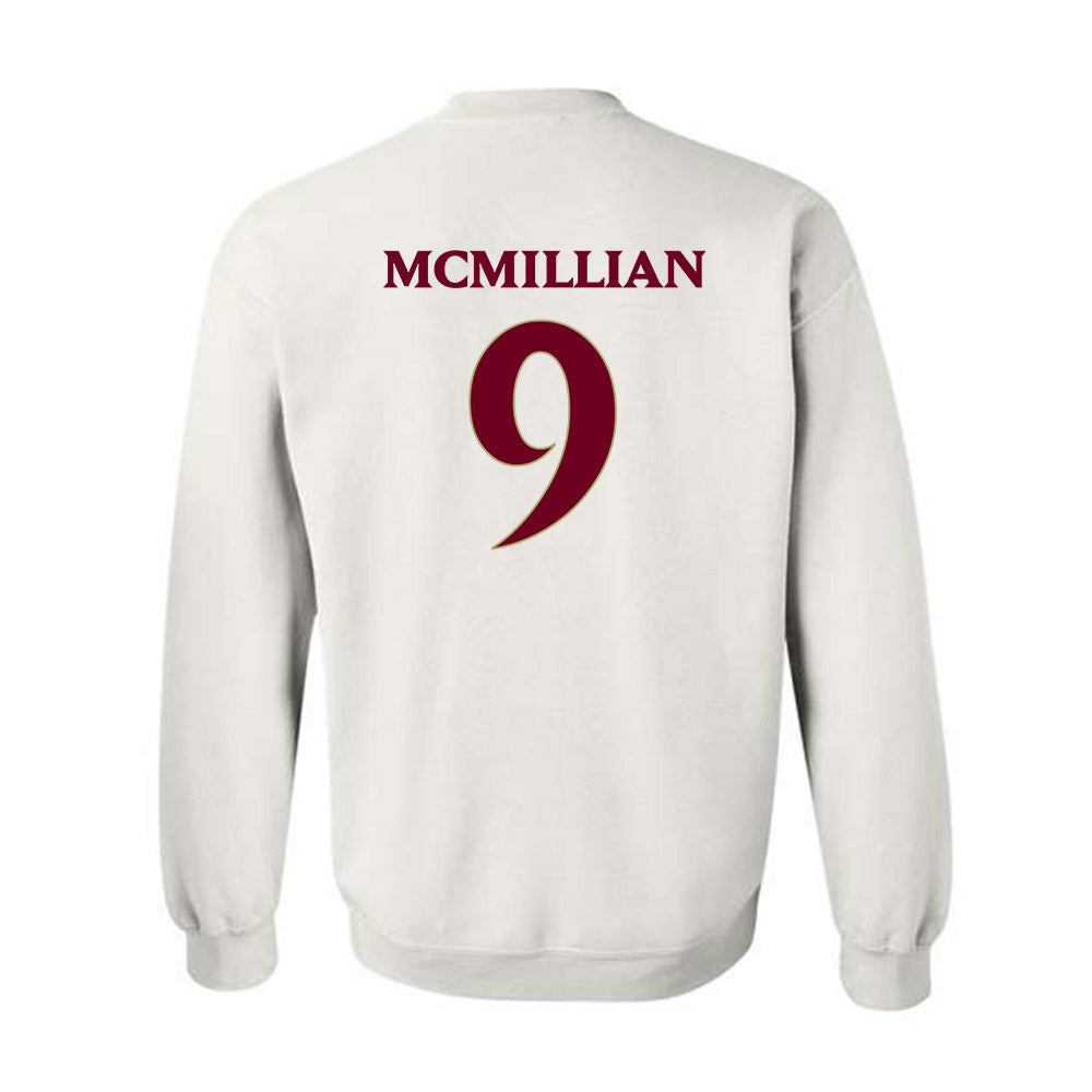 Elon - NCAA Football : Kenaz McMillian - Classic Fashion Shersey Crewneck Sweatshirt-1