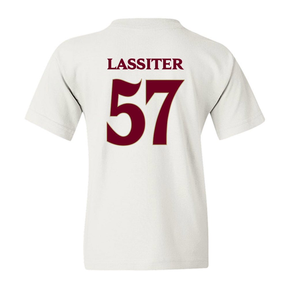 Elon - NCAA Football : Demari Lassiter - Classic Fashion Shersey Youth T-Shirt-1