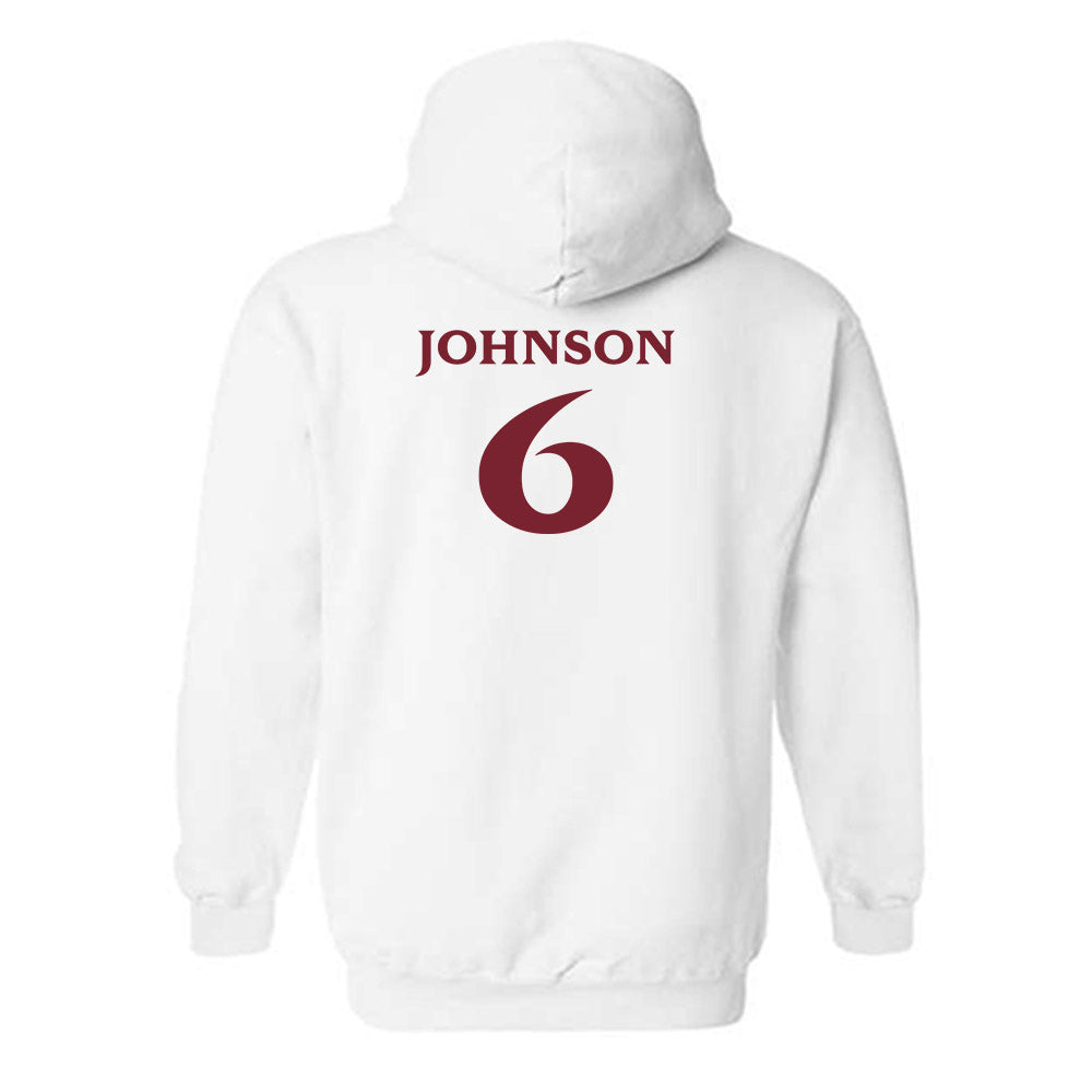 Elon - NCAA Women's Volleyball : Kyla Johnson - Classic Fashion Shersey Hooded Sweatshirt