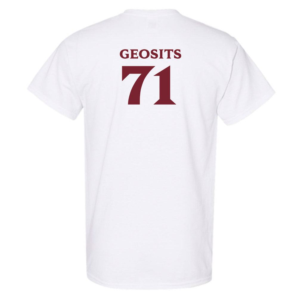 Elon - NCAA Football : Frank Geosits - Classic Fashion Shersey T-Shirt-1