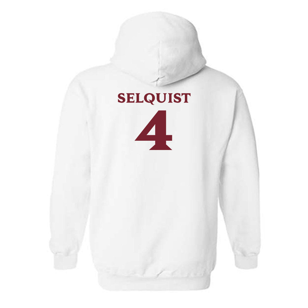 Elon - NCAA Women's Lacrosse : Kiley Selquist - Classic Fashion Shersey Hooded Sweatshirt-1