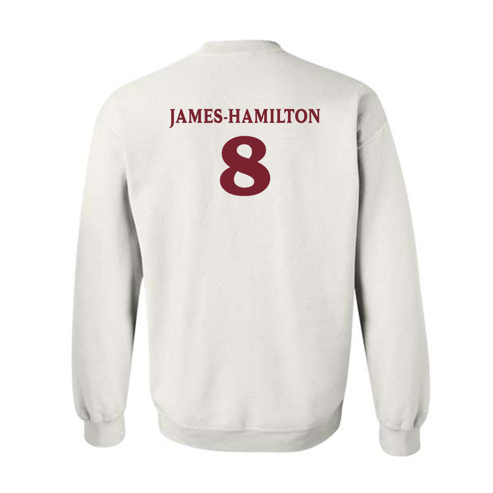 Elon - NCAA Football : Darren James-Hamilton - Classic Fashion Shersey Crewneck Sweatshirt-1