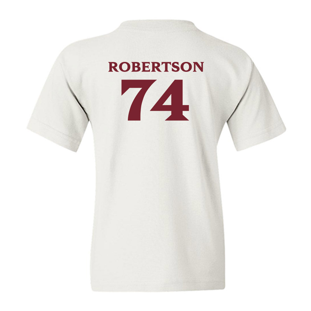 Elon - NCAA Football : Webb Robertson - Classic Fashion Shersey Youth T-Shirt-1