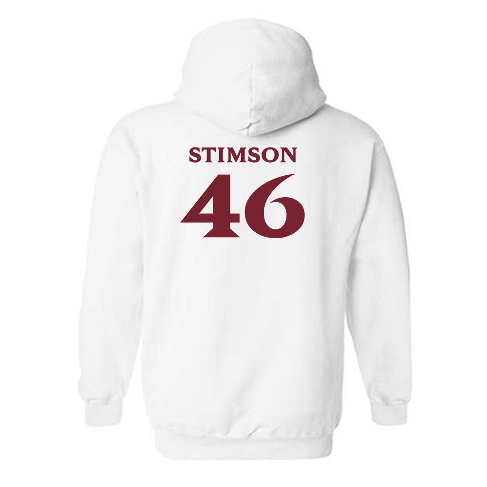 Elon - NCAA Football : Carter Stimson - Classic Fashion Shersey Hooded Sweatshirt-1
