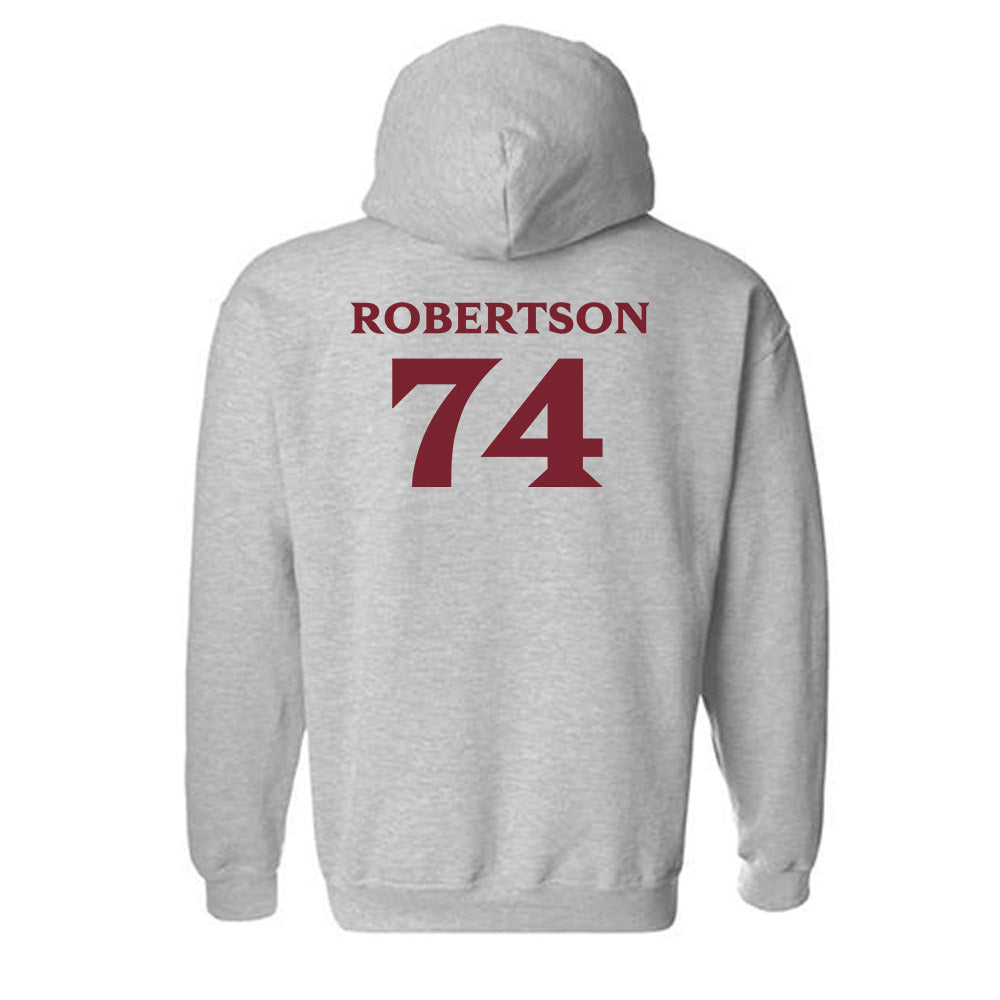 Elon - NCAA Football : Webb Robertson - Classic Fashion Shersey Hooded Sweatshirt-1