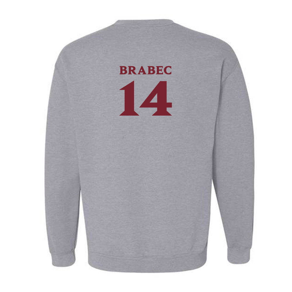 Elon - NCAA Men's Basketball : Alex Brabec - Classic Fashion Shersey Crewneck Sweatshirt-1