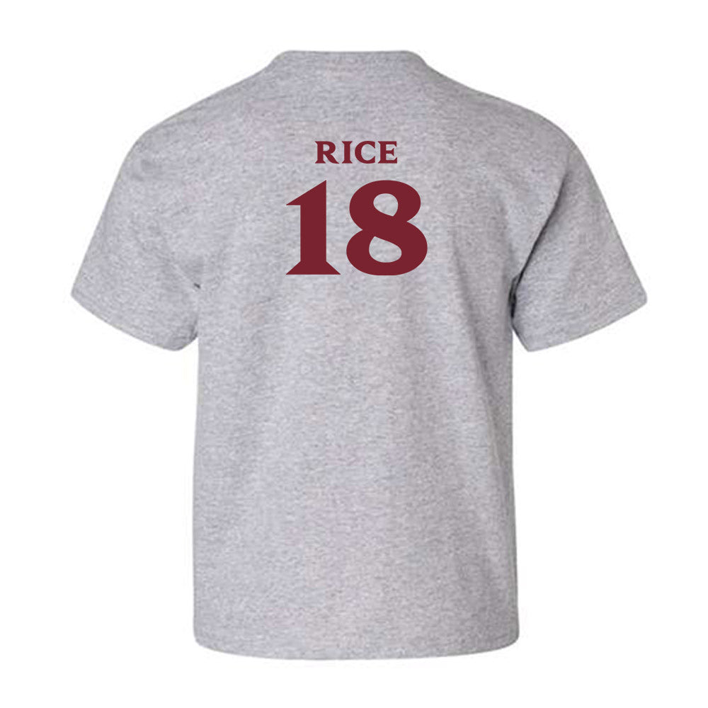 Elon - NCAA Women's Volleyball : April Rice - Classic Fashion Shersey Youth T-Shirt-1