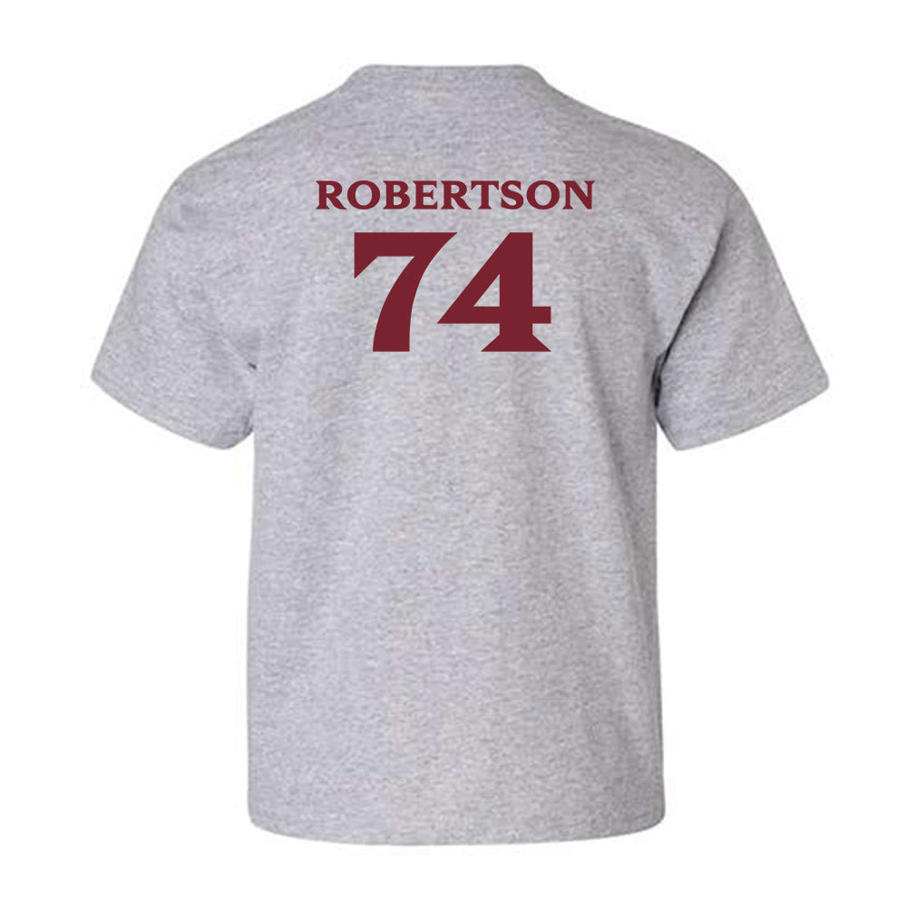 Elon - NCAA Football : Webb Robertson - Classic Fashion Shersey Youth T-Shirt-1