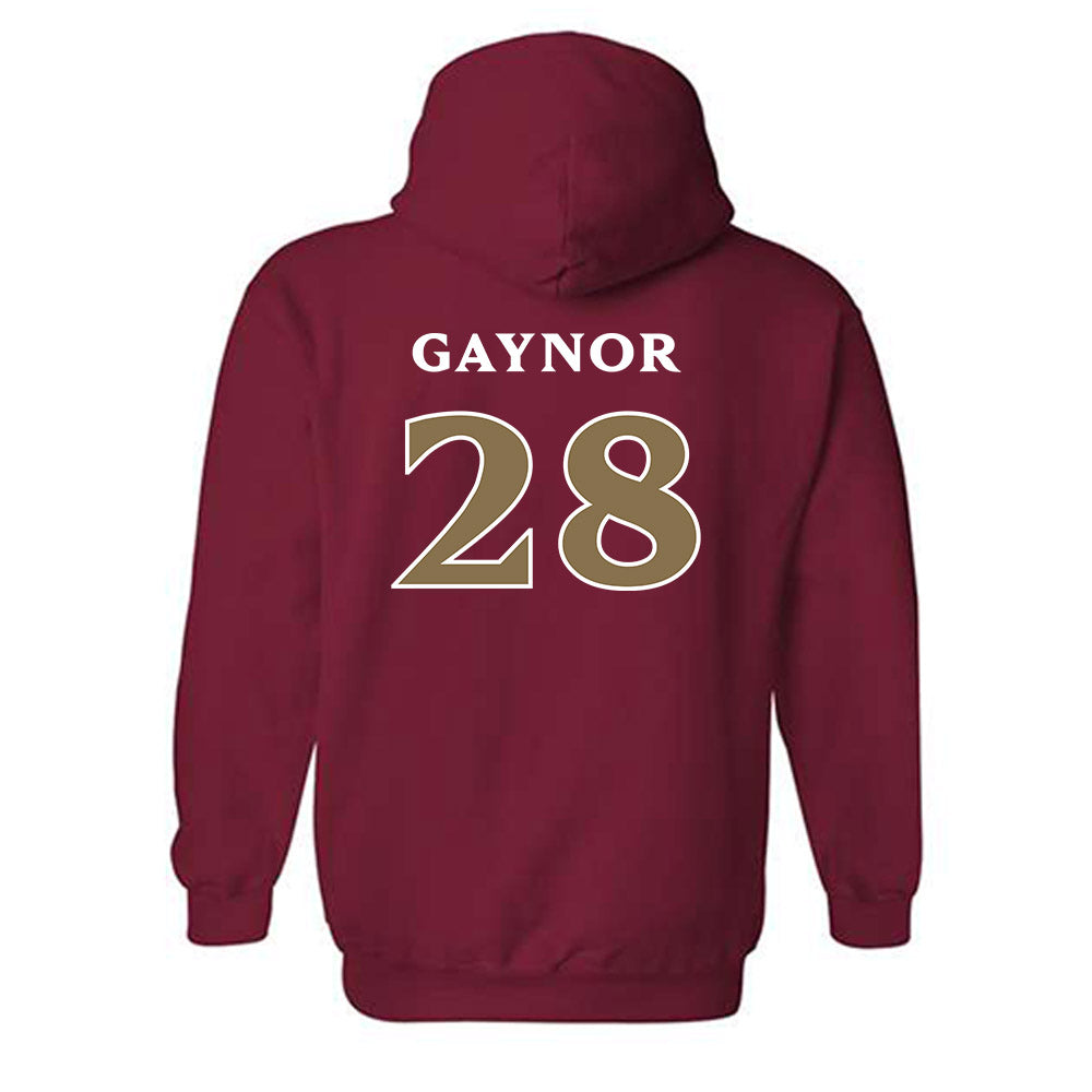 Elon - NCAA Softball : Abigail Gaynor - Classic Fashion Shersey Hooded Sweatshirt-1