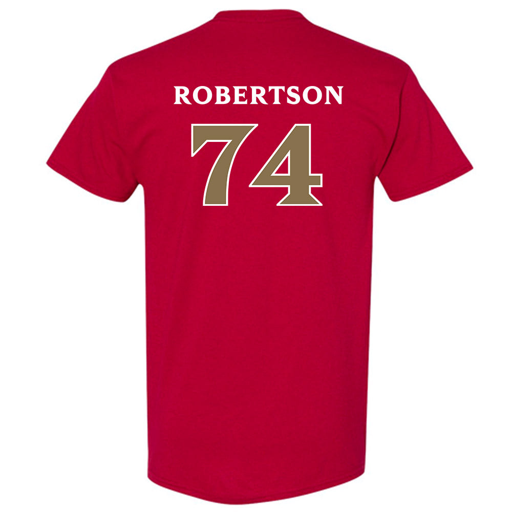 Elon - NCAA Football : Webb Robertson - Classic Fashion Shersey T-Shirt-1