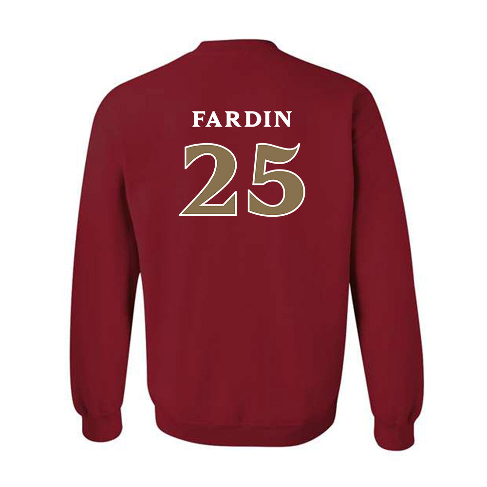 Elon - NCAA Women's Lacrosse : Jamie Fardin - Classic Fashion Shersey Crewneck Sweatshirt-1