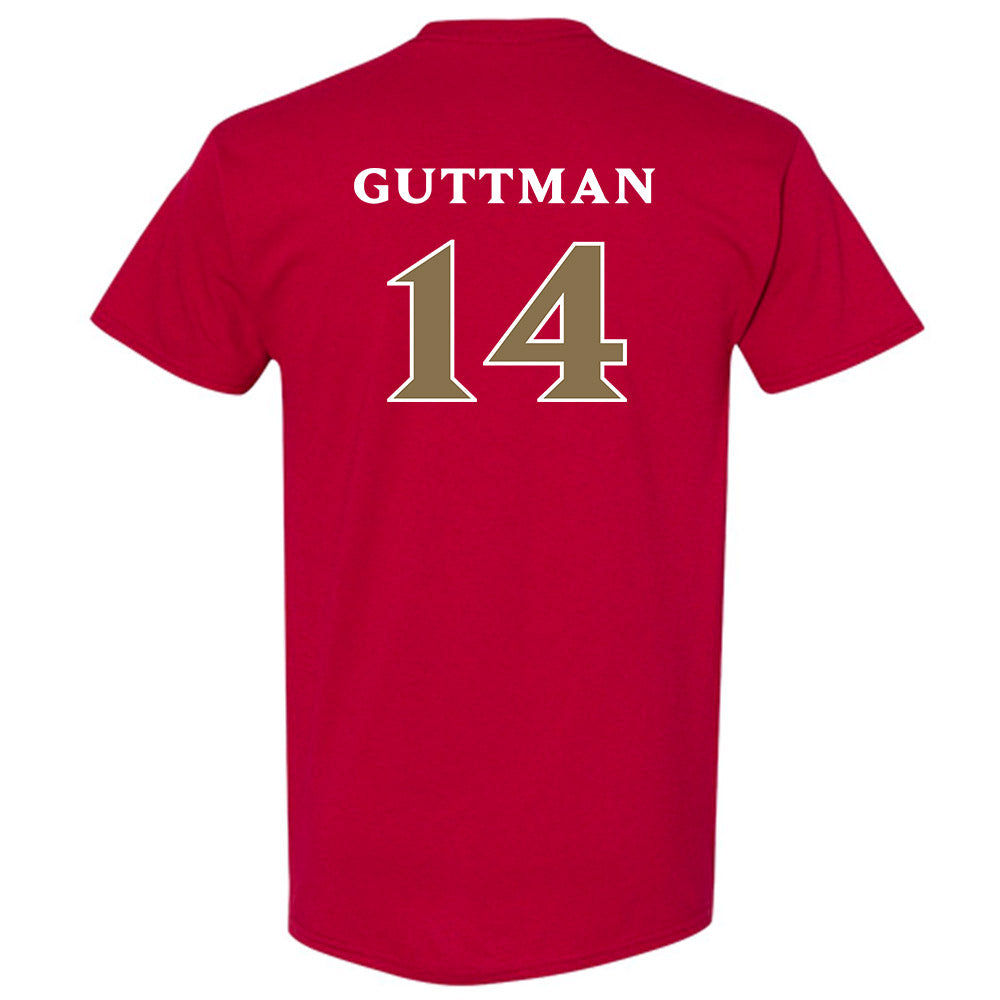 Elon - NCAA Football : Elijah Guttman - Classic Fashion Shersey T-Shirt-1