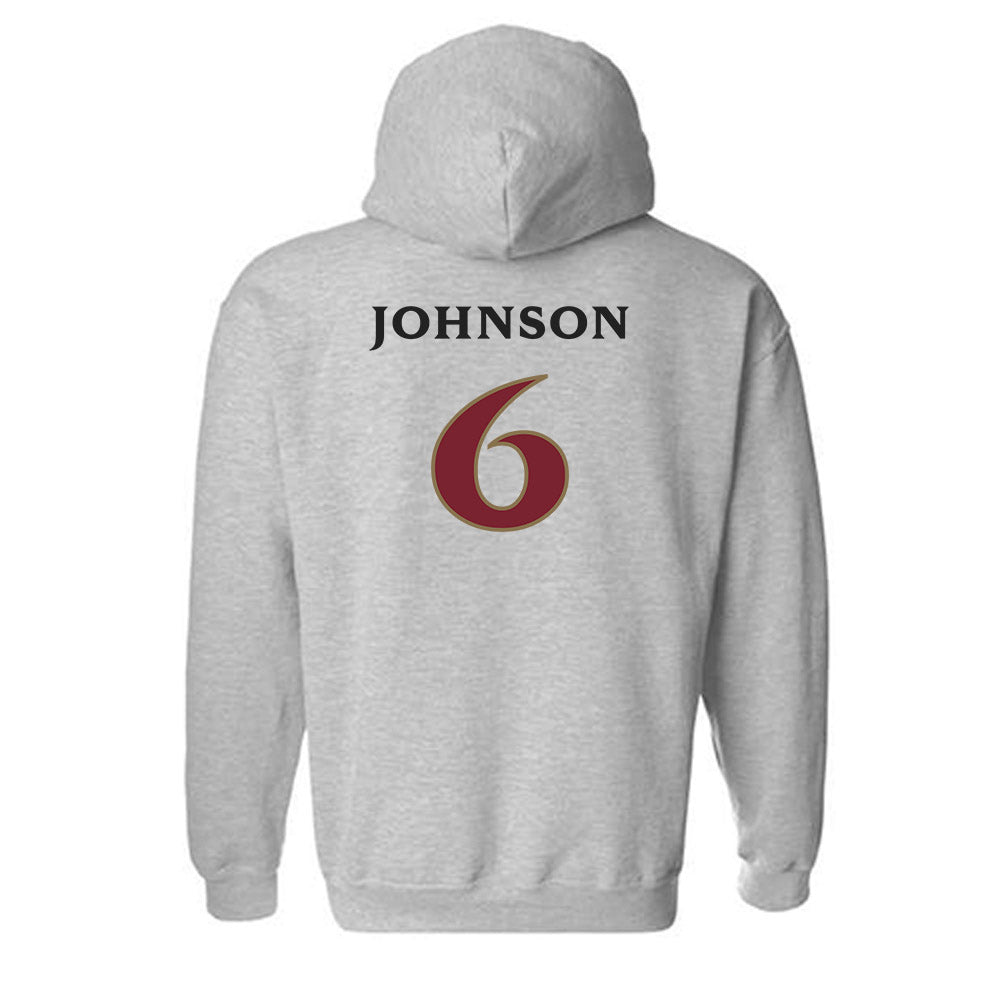 Elon - NCAA Women's Volleyball : Kyla Johnson - Classic Fashion Shersey Hooded Sweatshirt